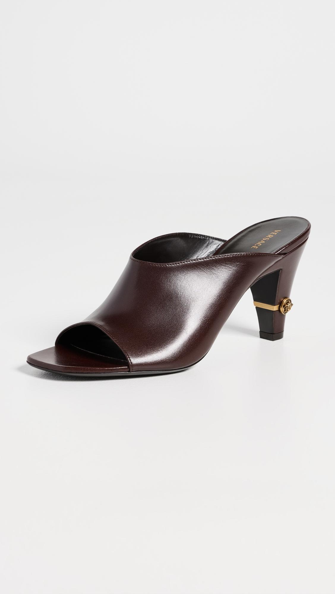 T.80 Lamb Leather Mules by VERSACE