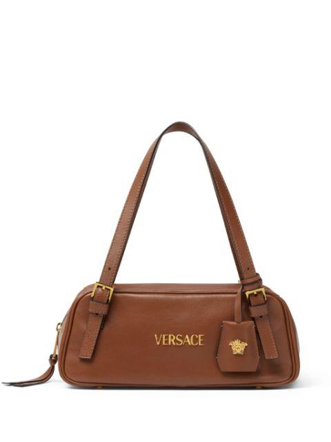 Tag bowling shoulder bag by VERSACE