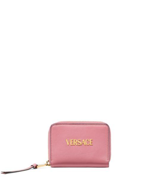 Tag zip-up wallet by VERSACE