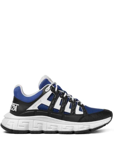 Trigreca  lace-up sneakers by VERSACE
