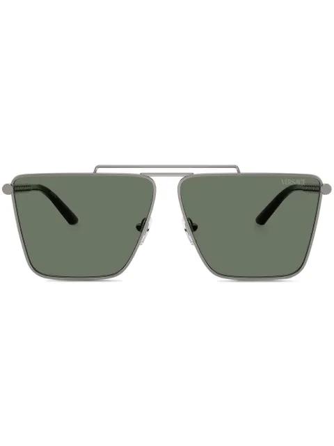 Tubular Greca sunglasses by VERSACE