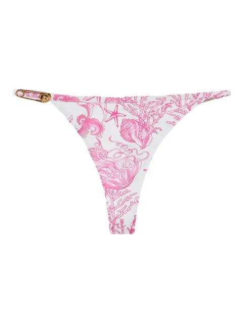 Underwater Barocco bikini bottom by VERSACE