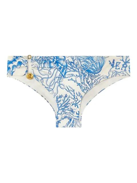 Underwater Barocco bikini bottoms by VERSACE