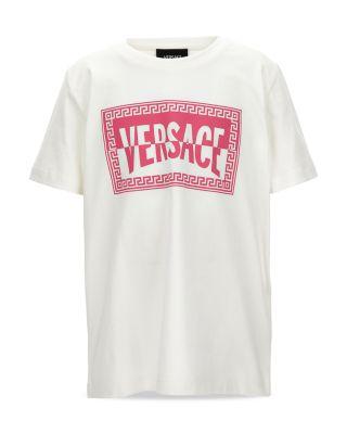 Unisex Jersey Logo Contrast Tee - Little Kid by VERSACE