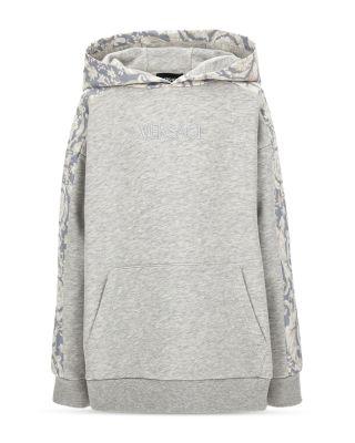 Unisex Melange Fleece Hoodie - Little Kid by VERSACE