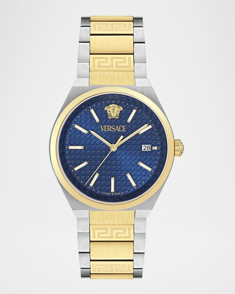 V-Auria 39MM Two Tone Bracelet Watch by VERSACE V-Auria 39MM Two Tone Bracelet Watch by VERSACE