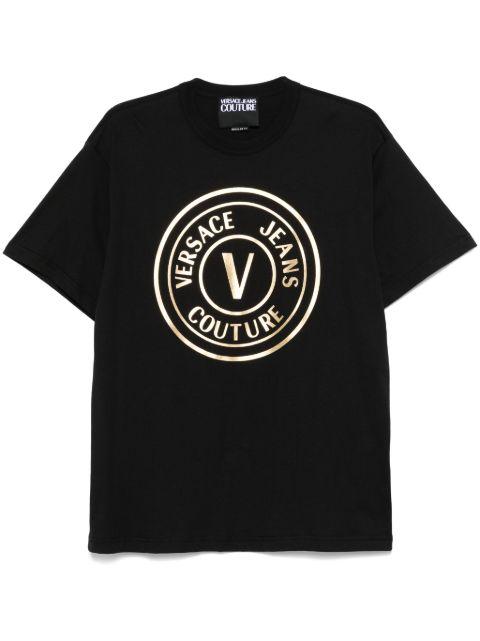 V-Emblem T-shirt by VERSACE
