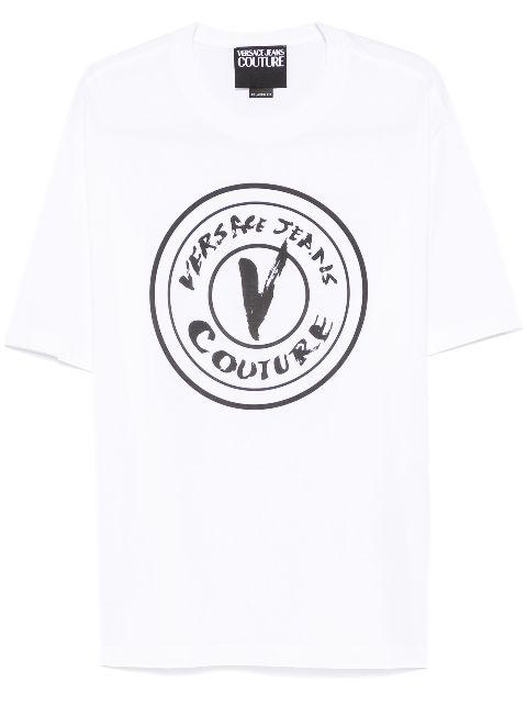 V-Emblem T-shirt by VERSACE