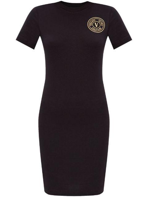 V-Emblem dress by VERSACE