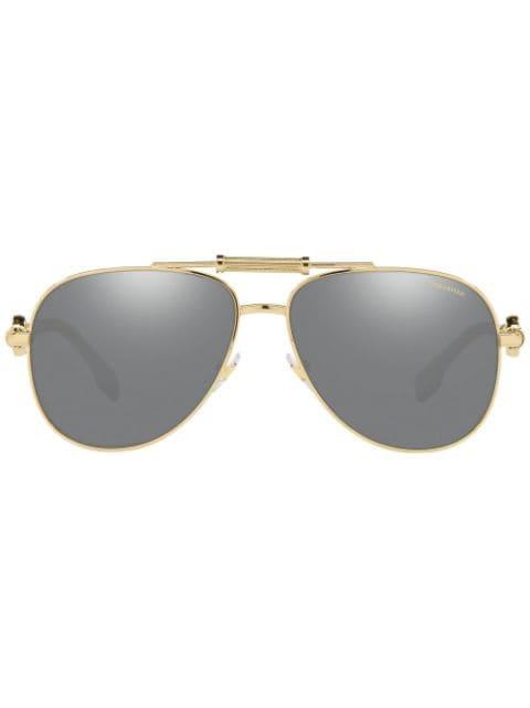 VE2236 pilot-frame sunglasses by VERSACE
