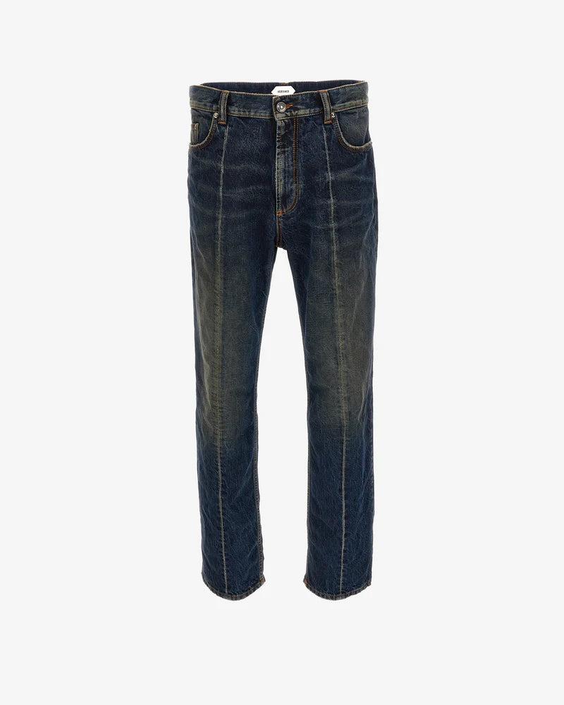 VERSACE - Men's Pant Denim Non-Stretch Dirty Wash - (Denim) by VERSACE