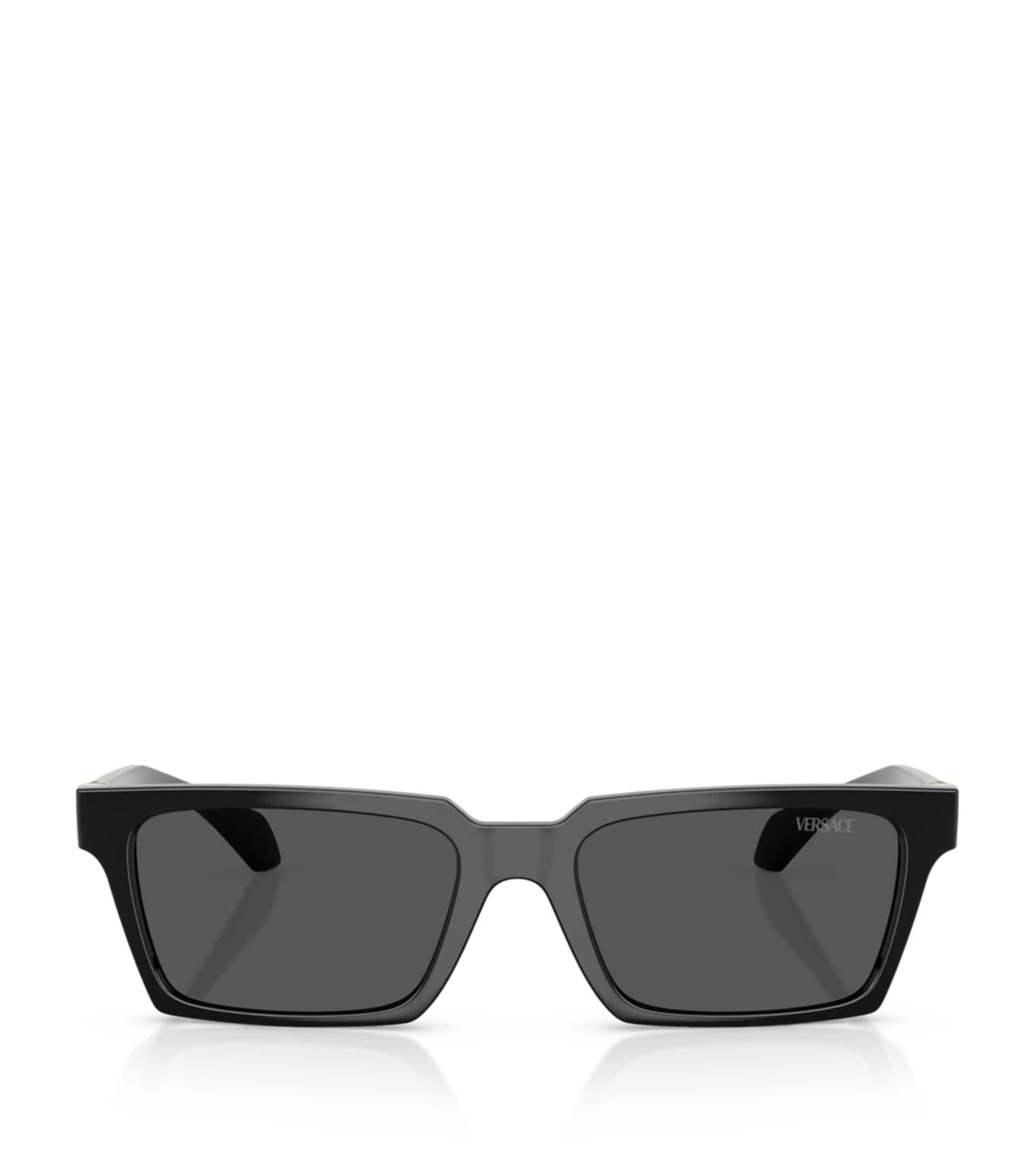 Versace Acetate Rectangular Sunglasses by VERSACE