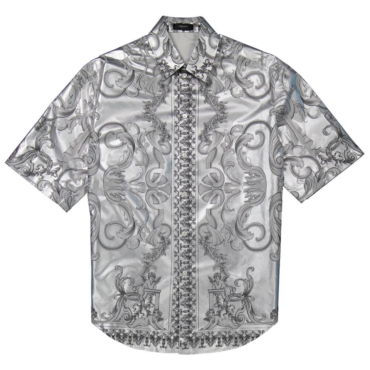Versace Baroque Silk Shirt by VERSACE