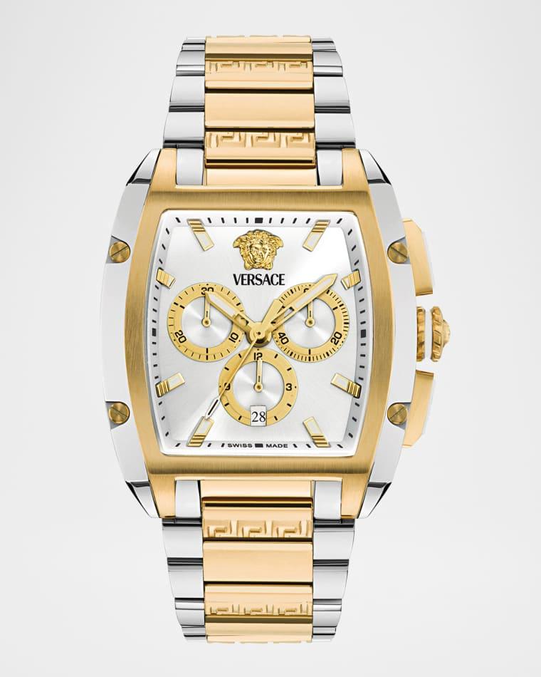 Versace Dominus 42x50mm Two Tone Chronograph Watch by VERSACE