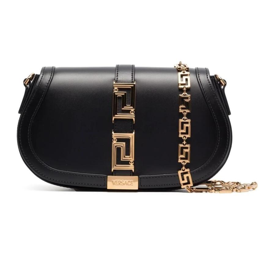 Versace Greca Foldover Crossbody Bag by VERSACE