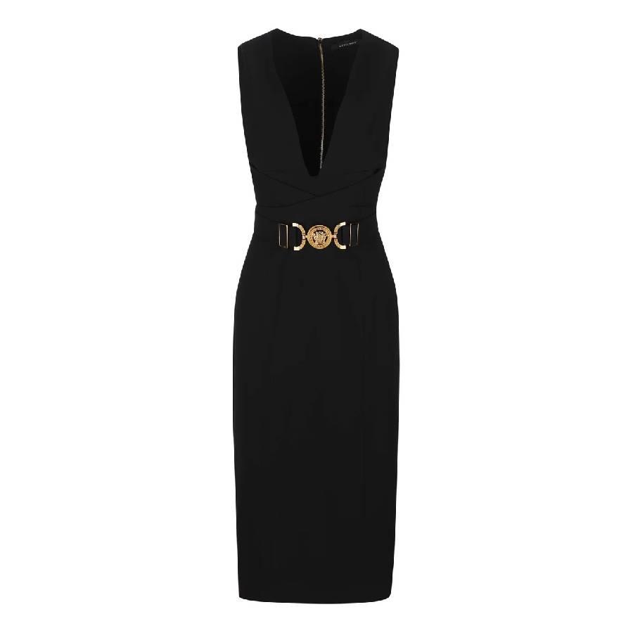 Versace Medusa Biggie Midi Dress by VERSACE