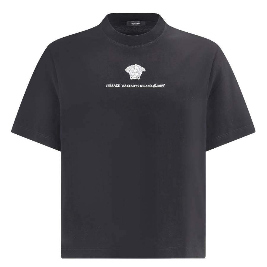 Versace Medusa Milano Short Sleeve T-Shirt by VERSACE