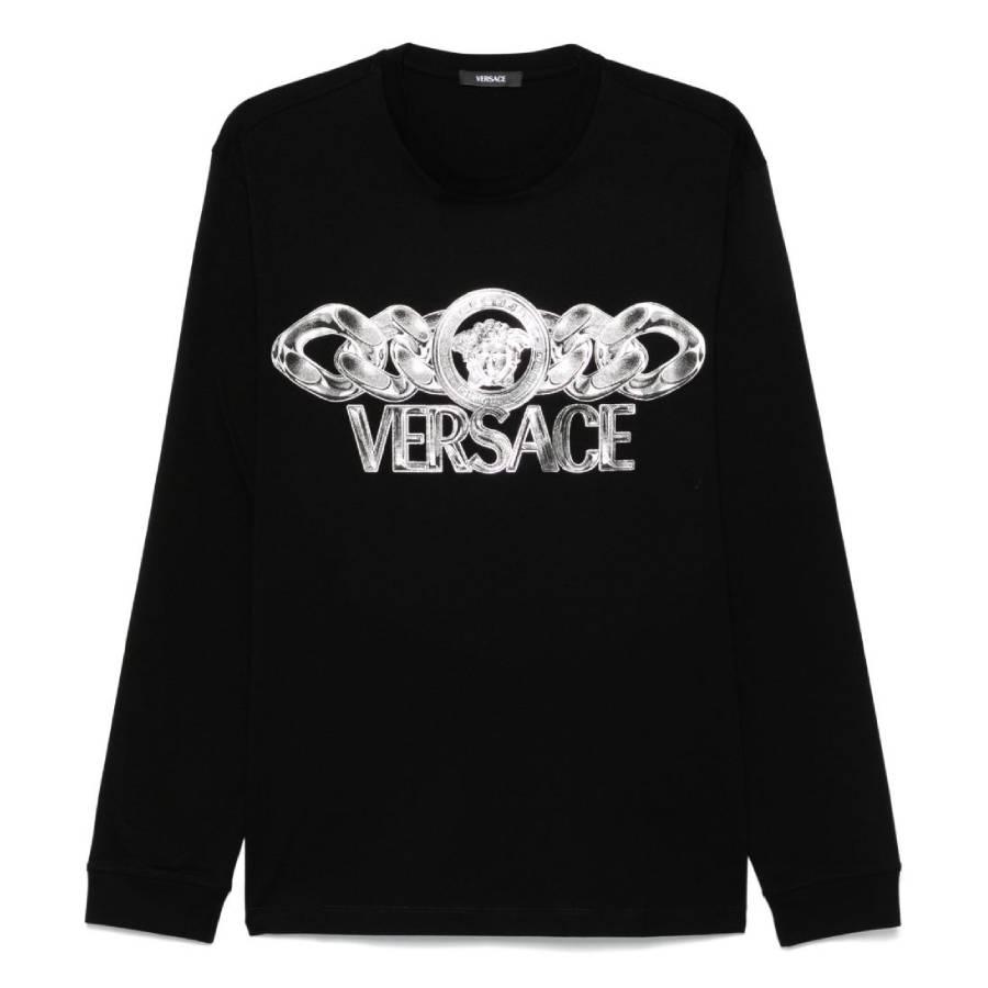 Versace Medusa On Chain T-Shirt by VERSACE