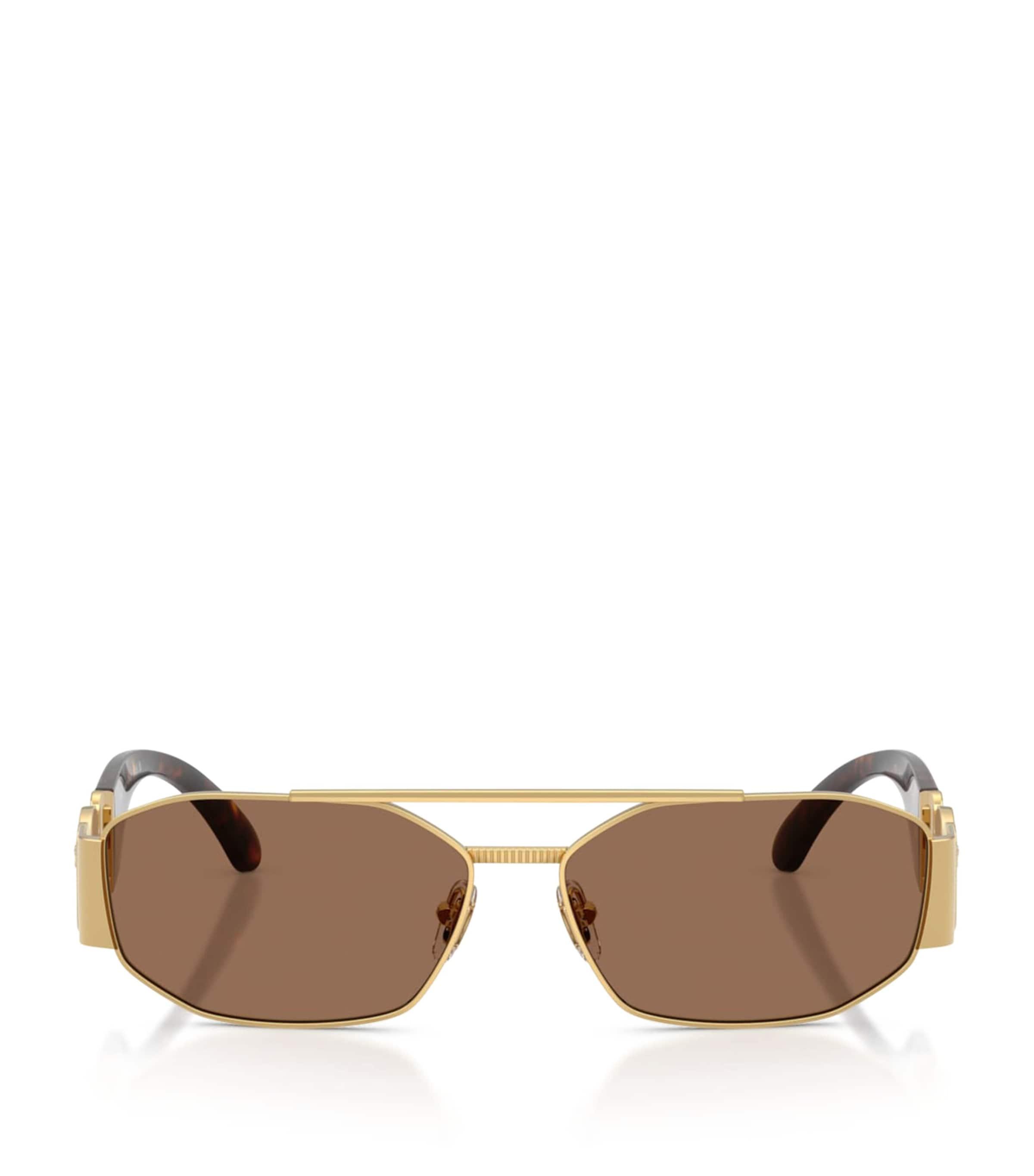 Versace Metal VE2287 Rectangle Sunglasses by VERSACE
