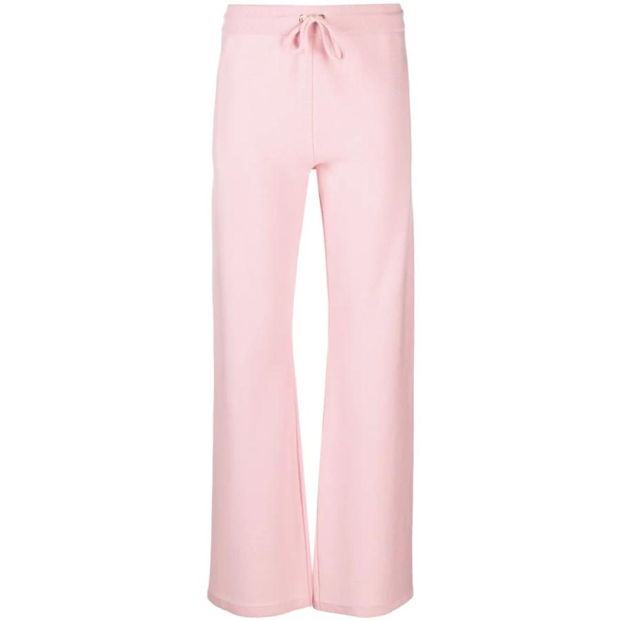 Versace Ribbed-Knit Flared Trousers by VERSACE