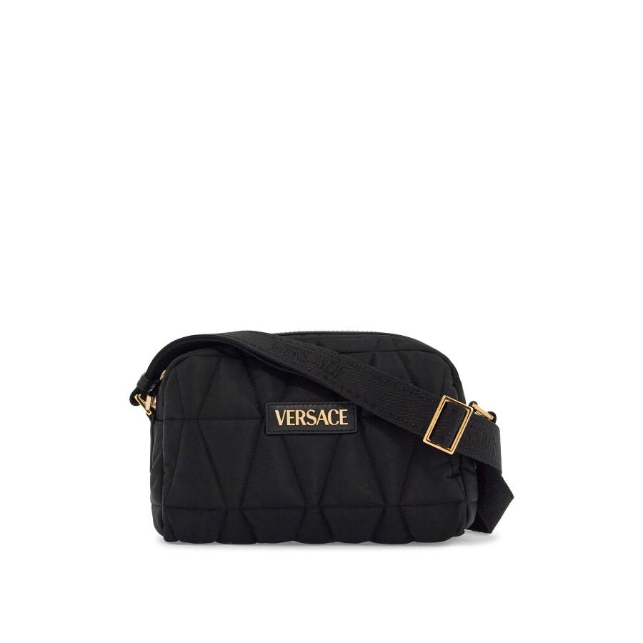 Versace Signature Quilted Crossbody Bag by VERSACE