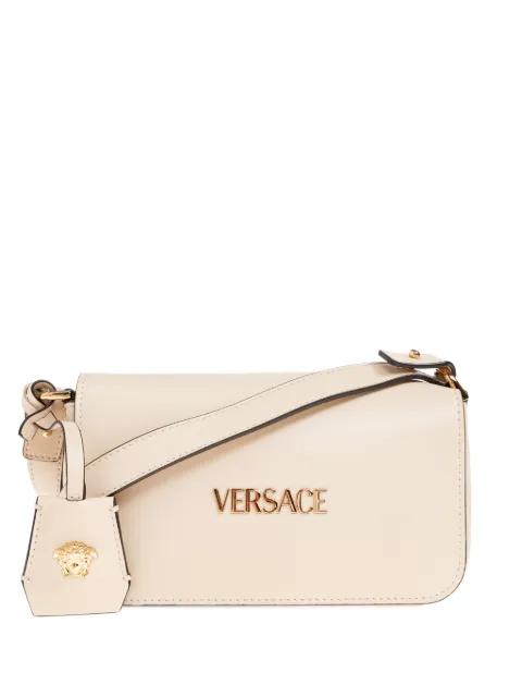 Versace Tag mini crossbody bag by VERSACE