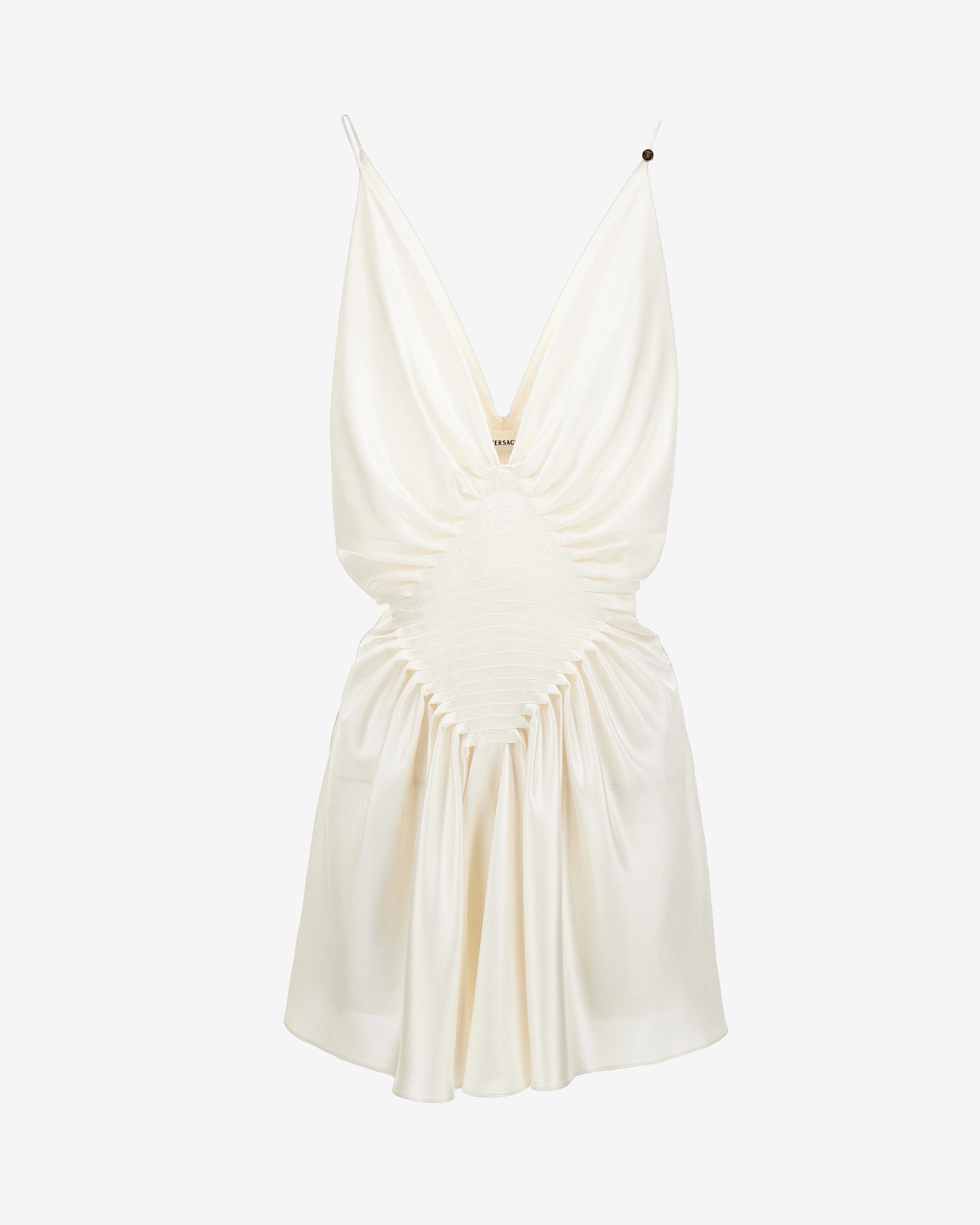 Versace - Women's Cocktail Dress - (Ivory) by VERSACE