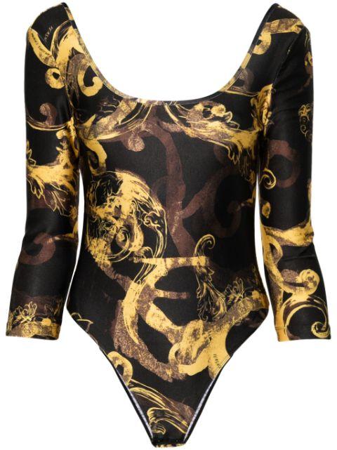 Watercolour Couture bodysuit by VERSACE