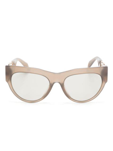 Winged Medusa cat-eye frame sunglasses by VERSACE