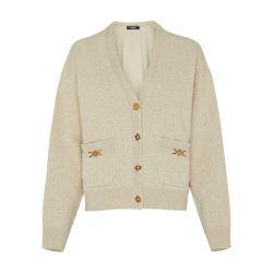 Wool cashmere cardigan by VERSACE
