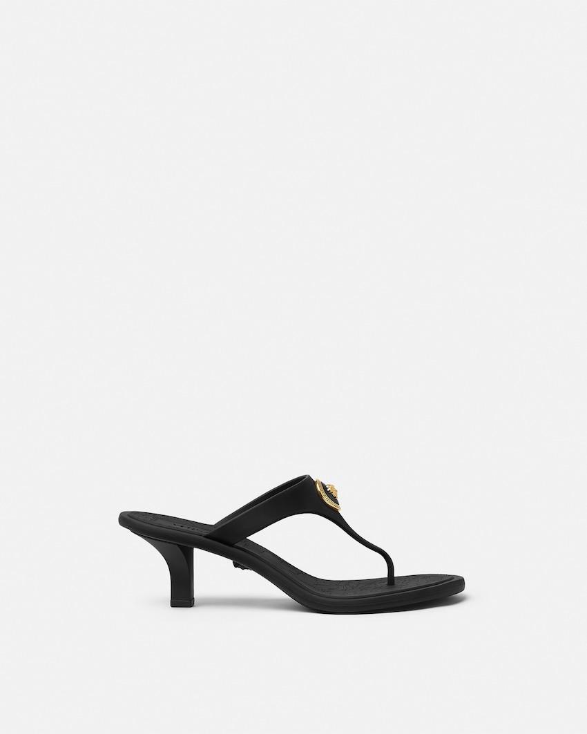 alia rubber thong sandals 55 mm by VERSACE
