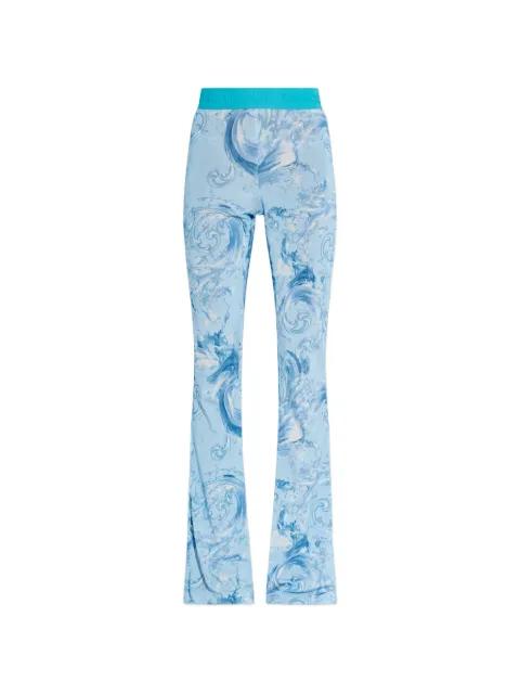 all-over print trousers by VERSACE