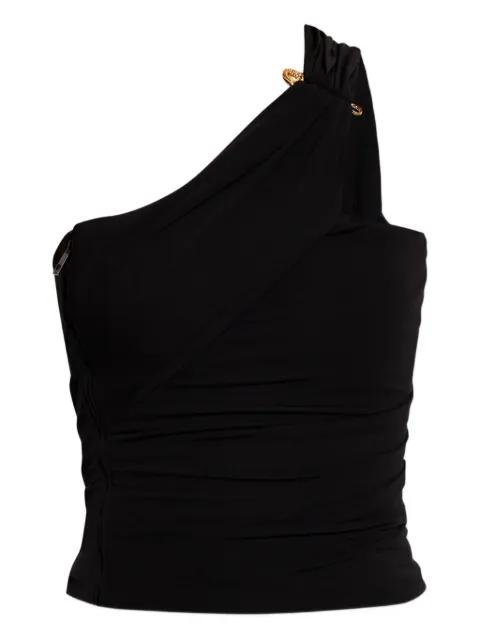 asymmetrical one-shoulder top by VERSACE