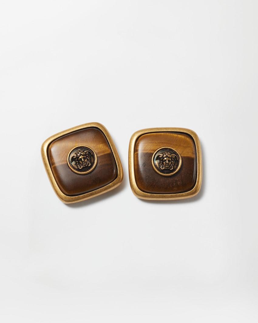 aura earrings by VERSACE