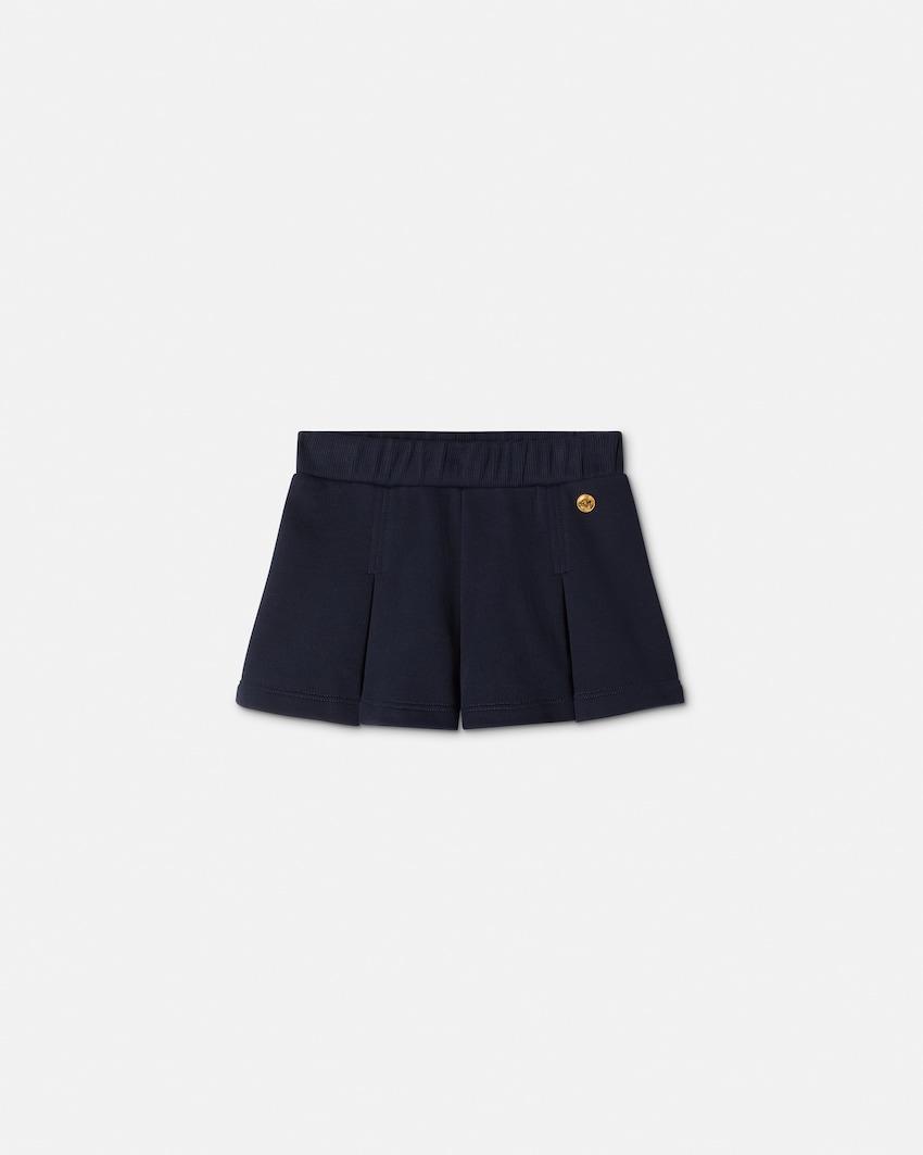 baby cotton-jersey pleated skorts by VERSACE