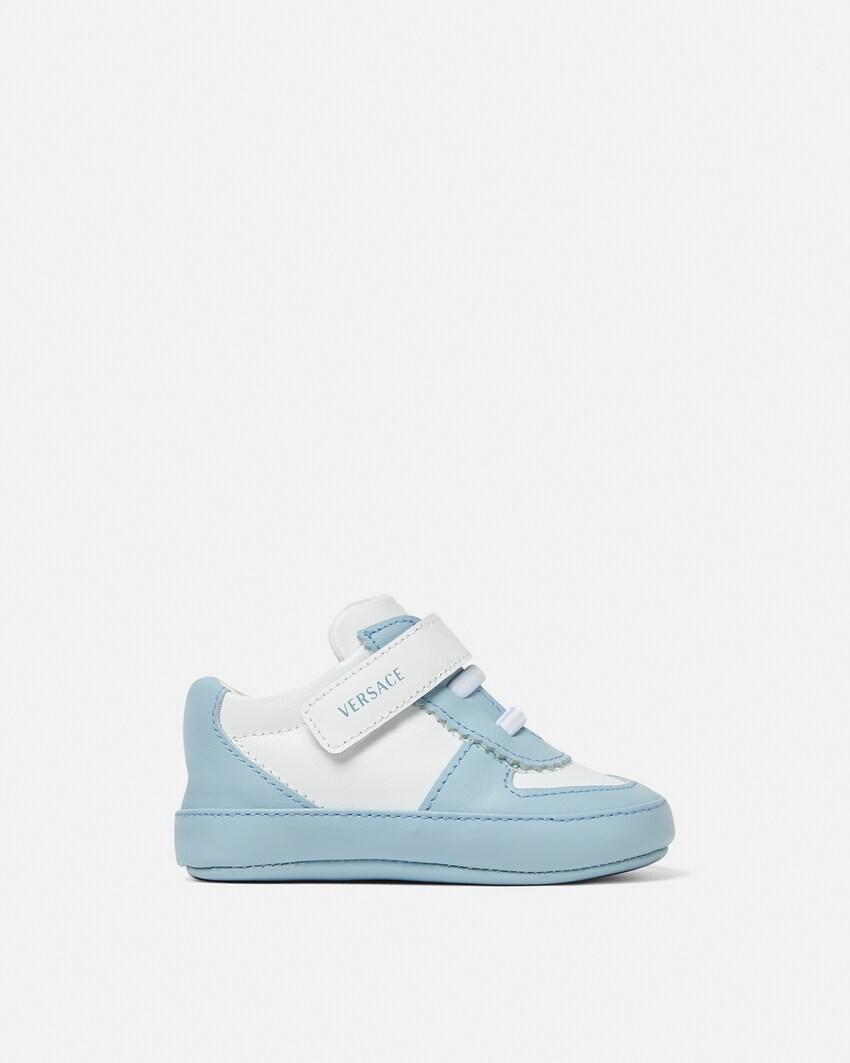 baby leather sneakers by VERSACE