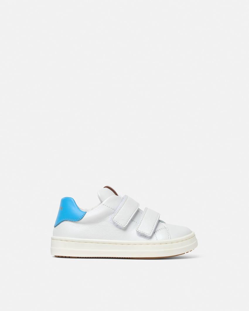 baby leather sneakers by VERSACE