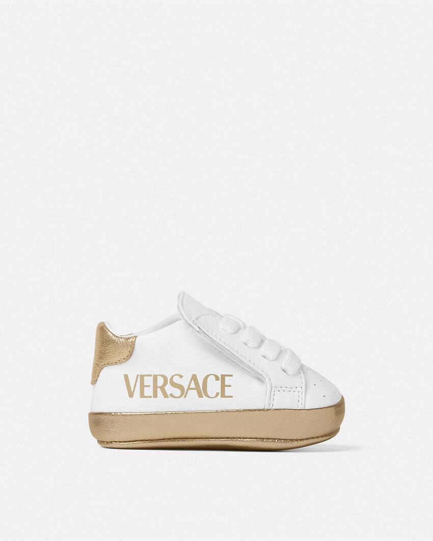 baby nappa sneakers by VERSACE