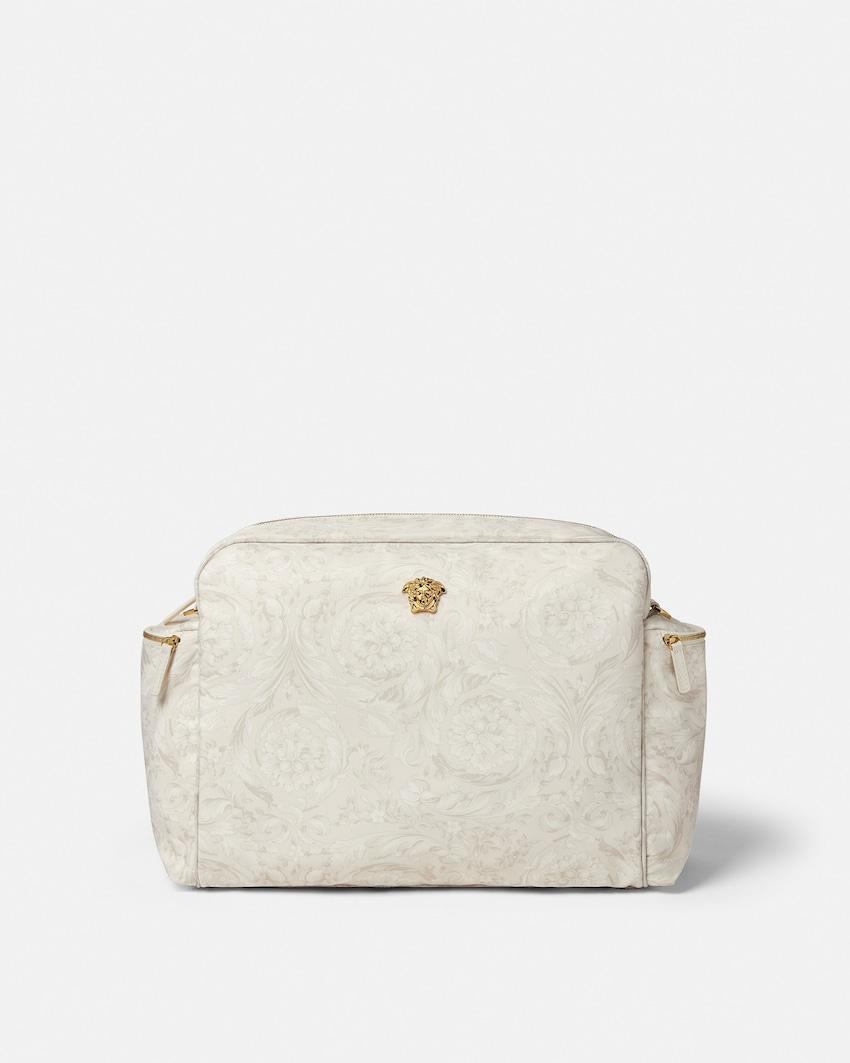baby printed changing bag by VERSACE