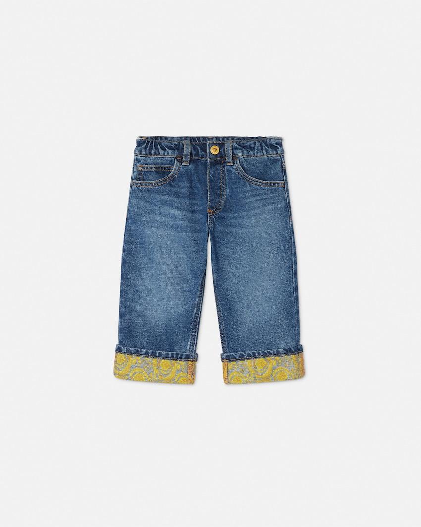 barocco allover kids jeans by VERSACE