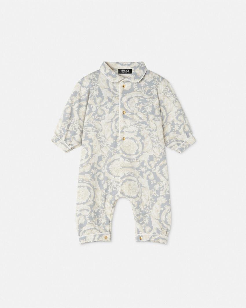 barocco baby sleepsuit by VERSACE