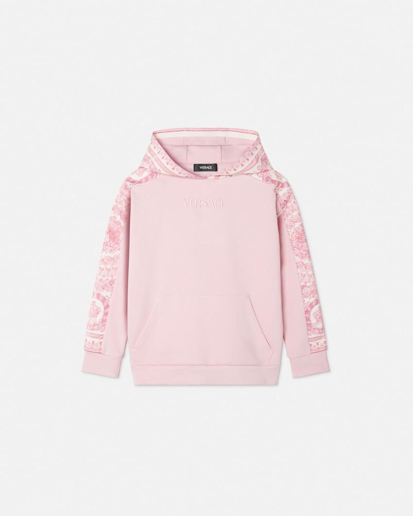 barocco foulard kids hoodie by VERSACE