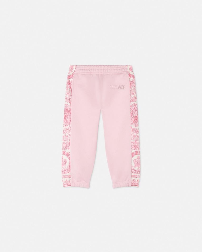 barocco foulard kids sweatpants by VERSACE