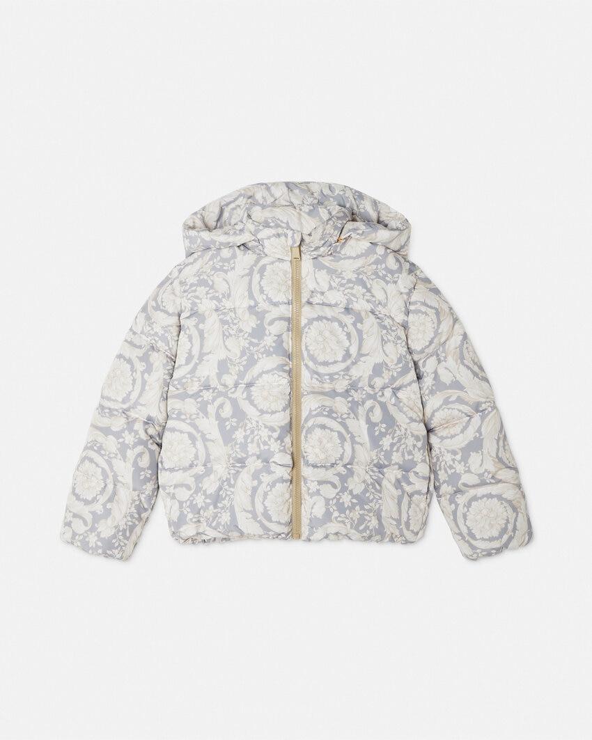 barocco kids puffer jacket by VERSACE