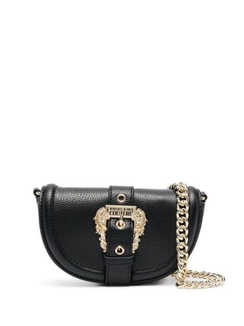 baroque buckle-detail shoulder bag by VERSACE