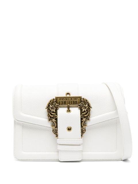 baroque-buckle satchel bag by VERSACE