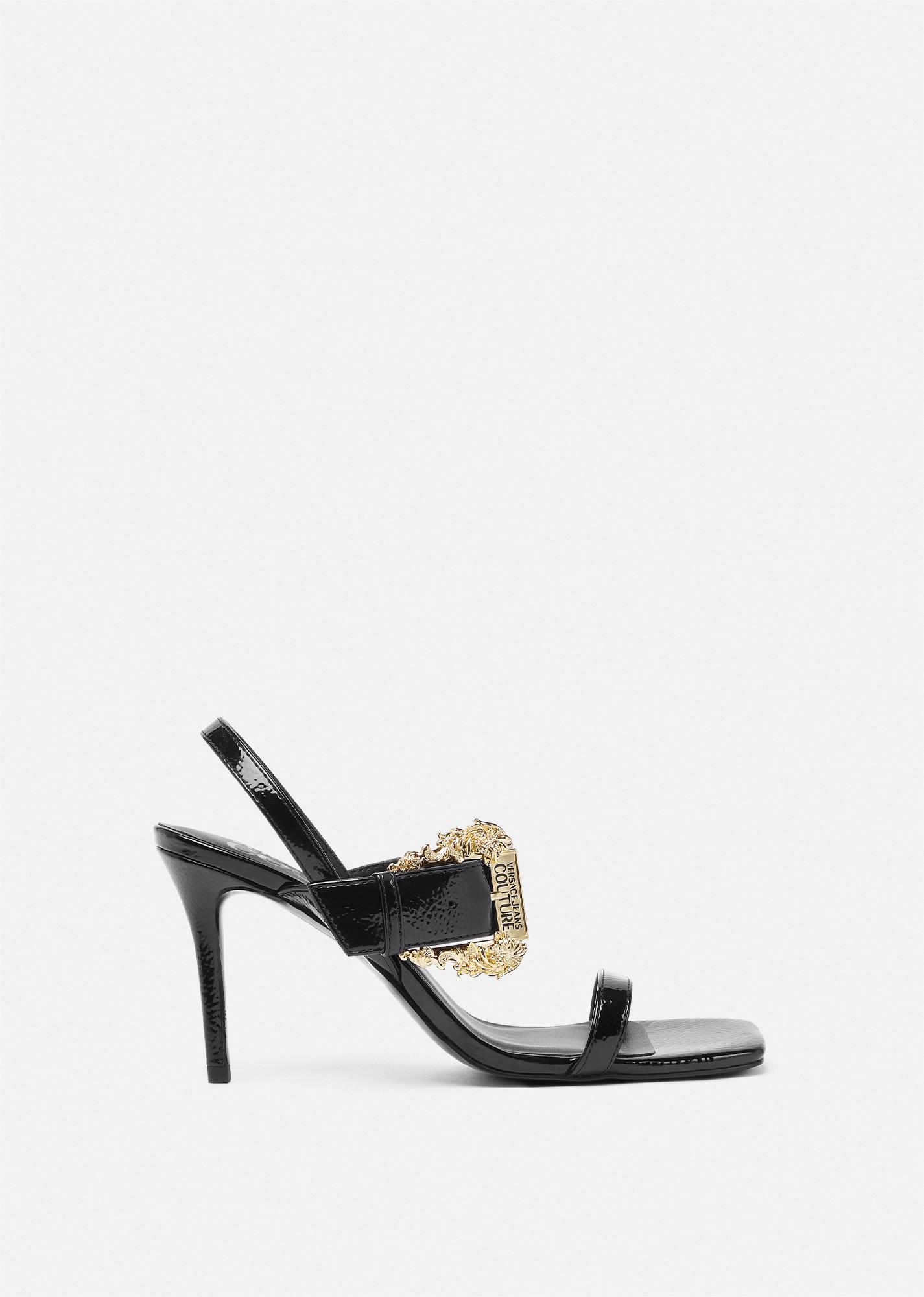 baroque emily slingback sandals by VERSACE