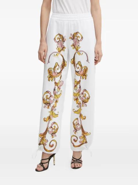 baroque-print pants by VERSACE