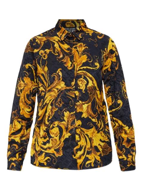 baroque-print shirt by VERSACE