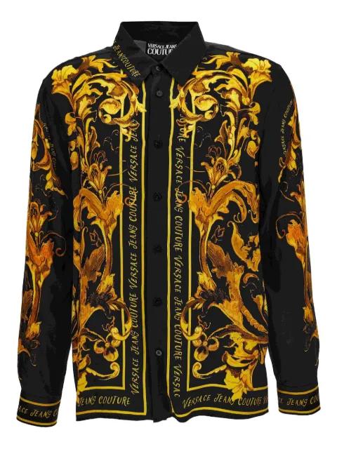 baroque-print shirt by VERSACE